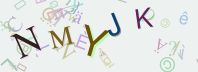 This is a captcha-picture. It is used to prevent mass-access by robots. (see: www.captcha.net)